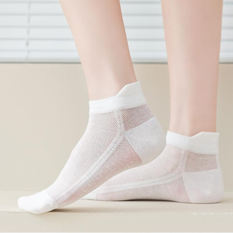 Chaussettes ultra fines antidérapantes invisibles