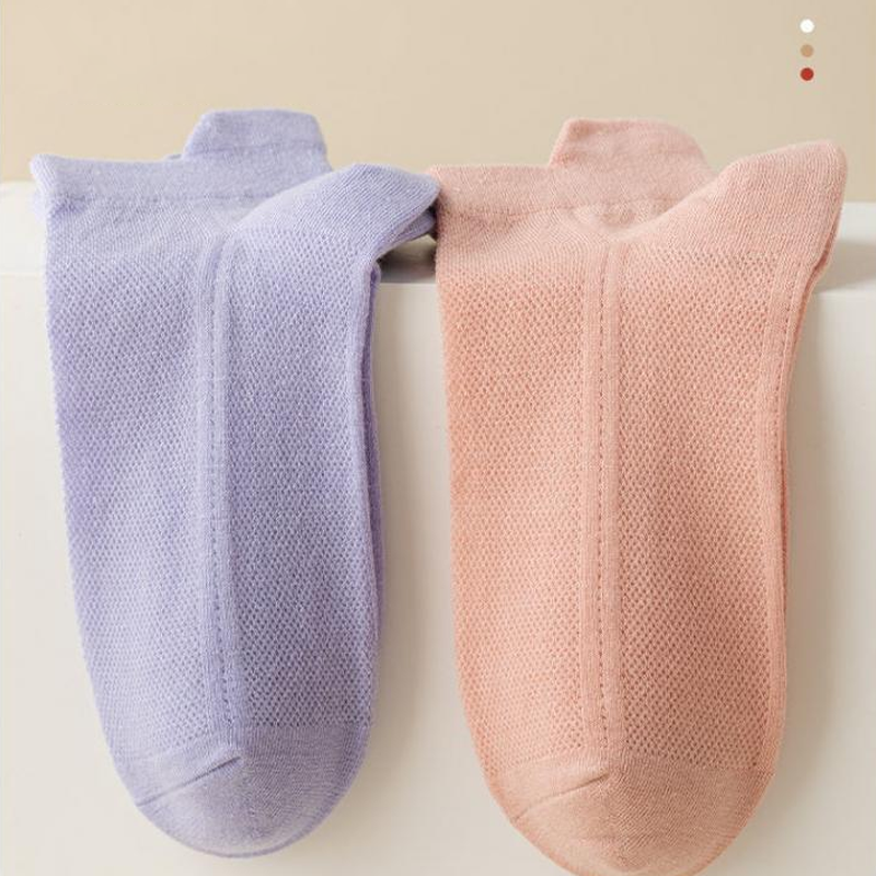 Chaussettes ultra fines antidérapantes invisibles