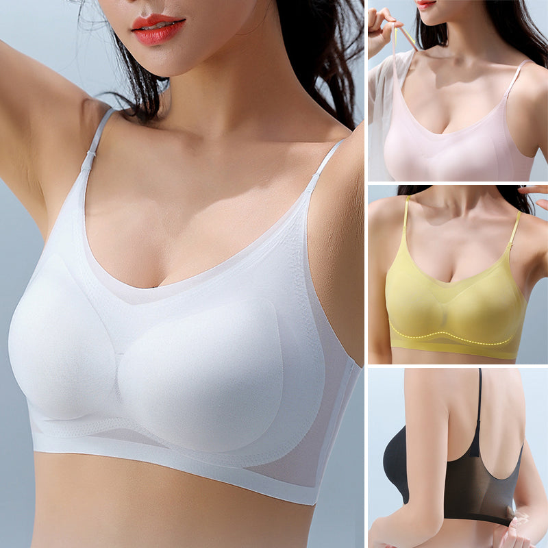 Soutien-gorge d'Eté sans Coutures en Soie Glacée