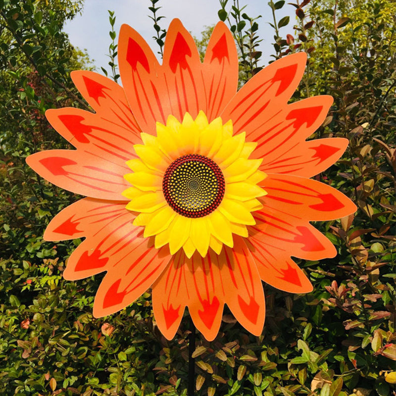 Moulin à vent de tournesol