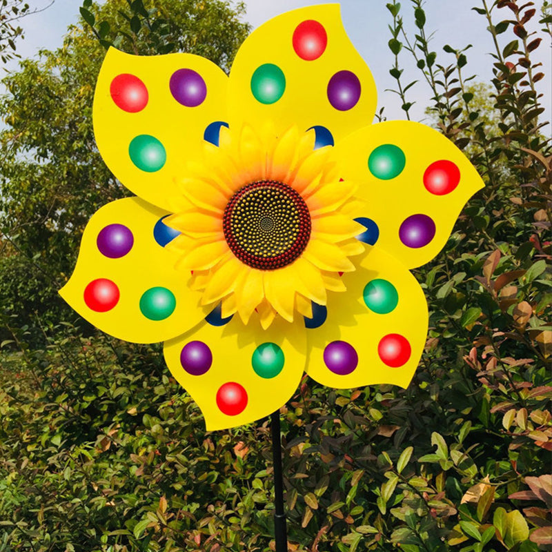 Moulin à vent de tournesol