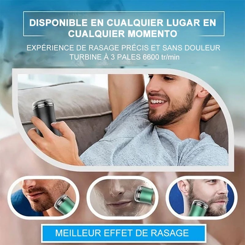 Rasoir Électrique de Poche Lavable