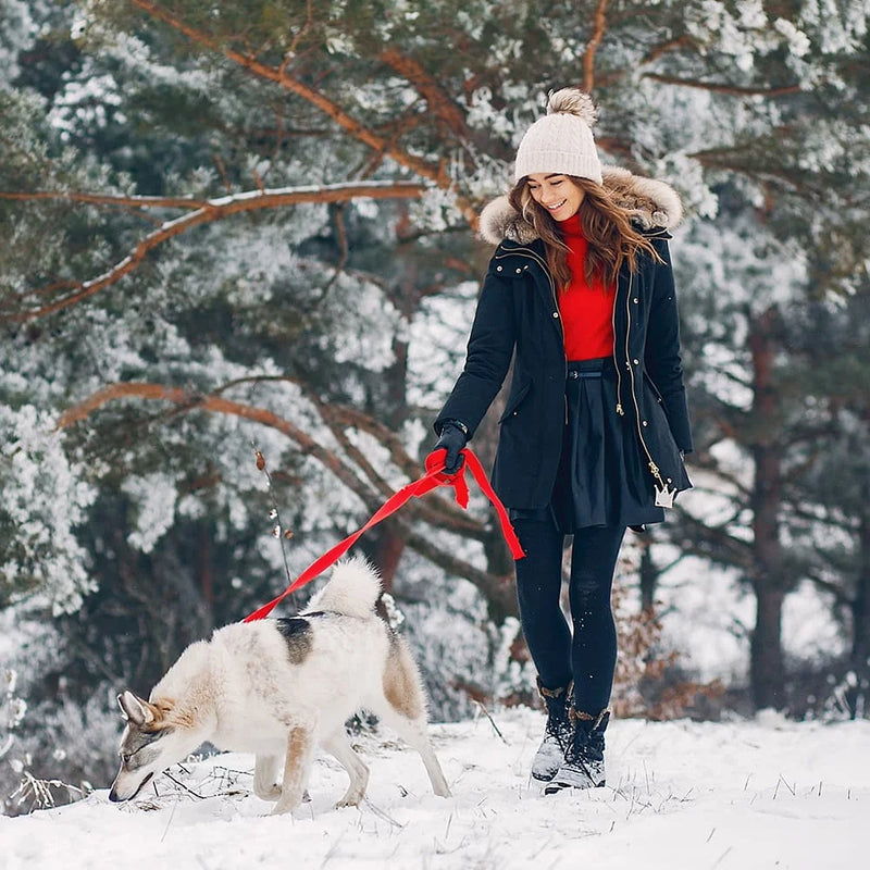 Leggings d'hiver en peau d'agneau