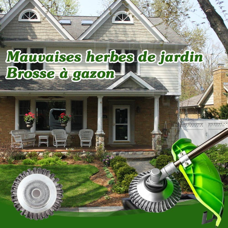 Brosse de Roue de Fil de Torsion Ronde