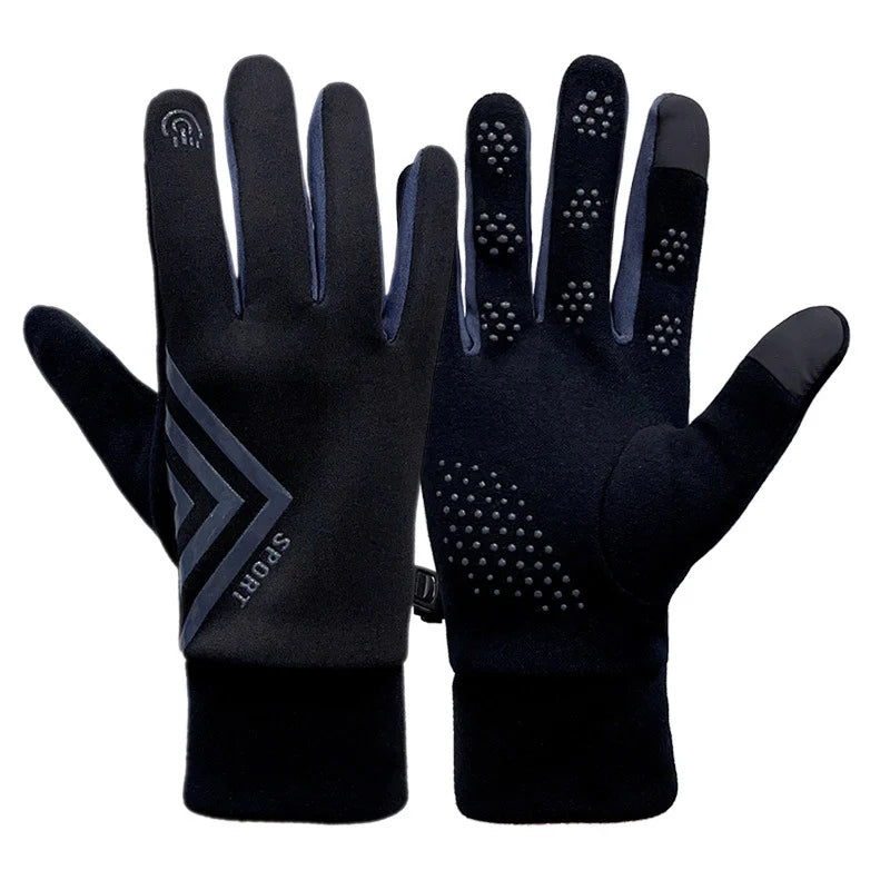 Gants imperméables antidérapants résistants au froid pour écran tactile