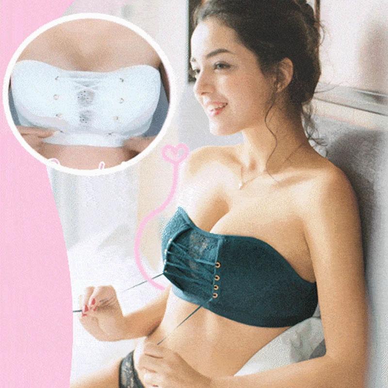 Mode Brassière sans Bretelles en Dentelle