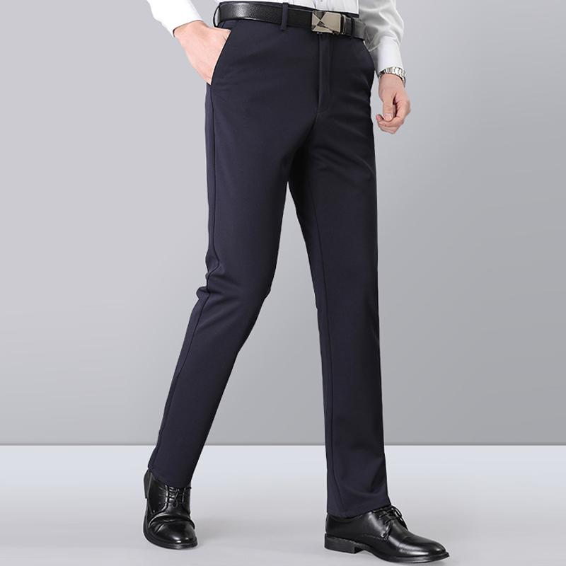 Pantalon classique à haute extensibilité pour hommes