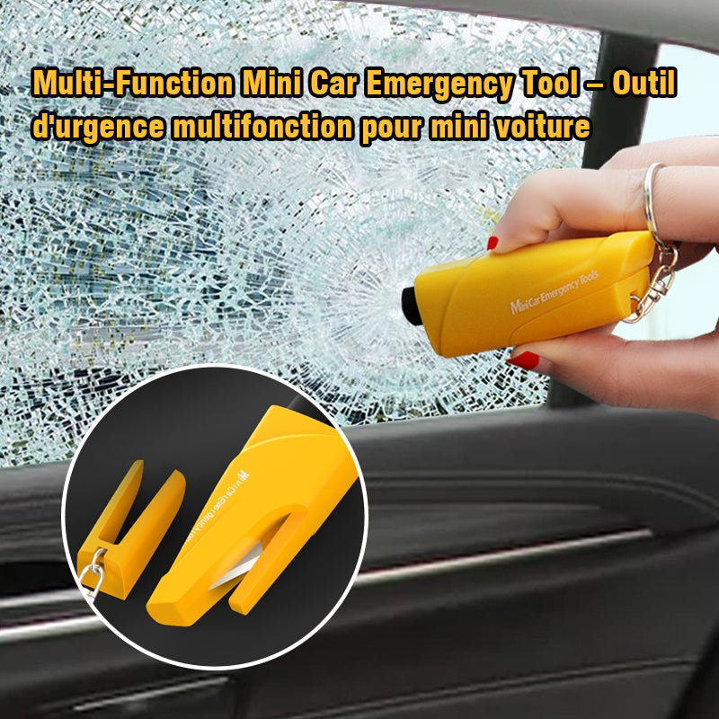 Mini outil d'urgence multifonction pour voiture