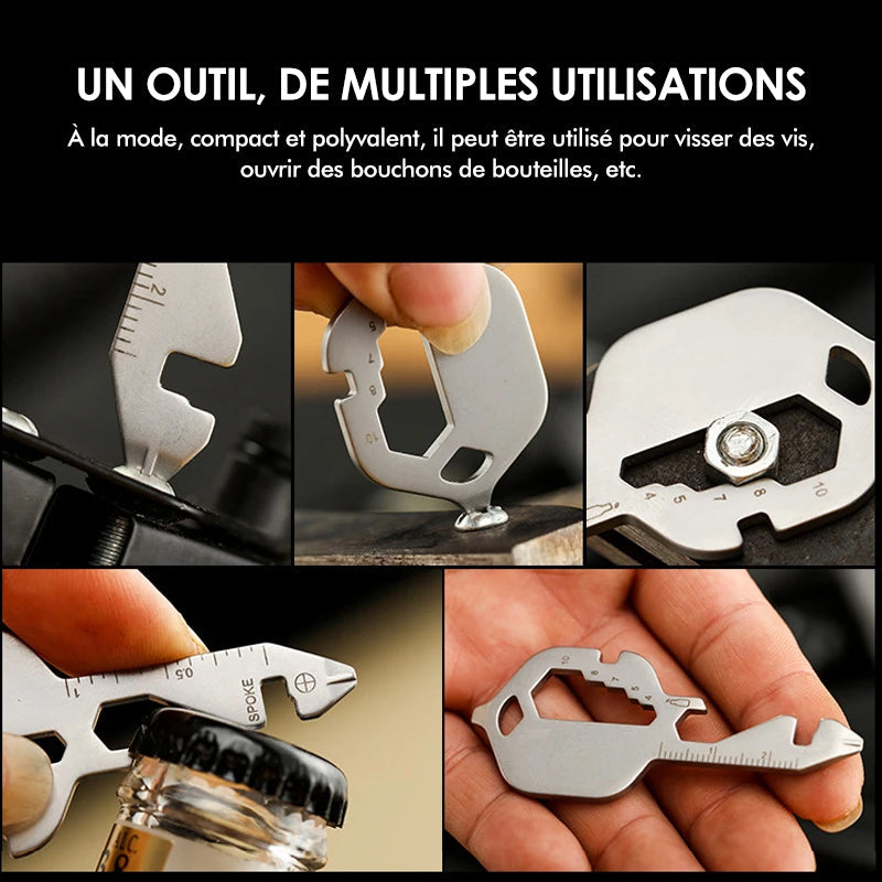 Carte-outil clé multifonction