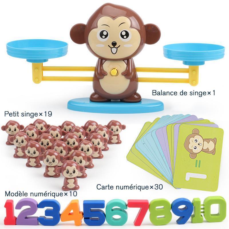 Jeu de Singe Balance Cool Mathématique