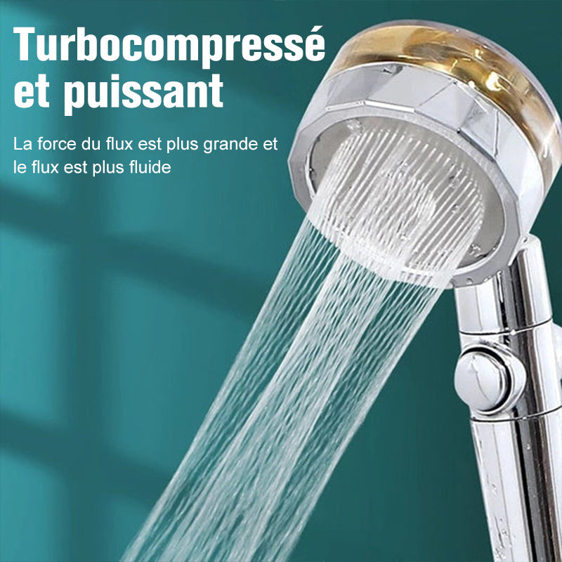 Pomme de Douche Rotative Haute Pression