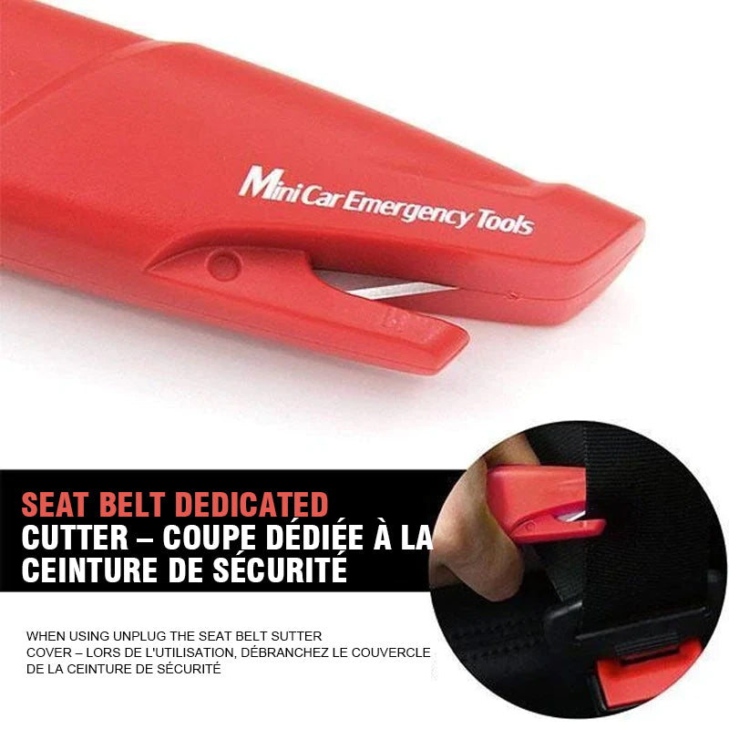 Mini outil d'urgence multifonction pour voiture