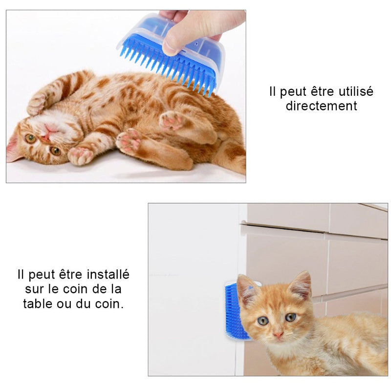 Brosse Auto-toilettante Outil de Massage pour Chat