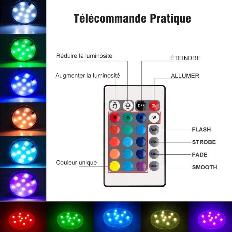 LED Lumières de piscine submersibles