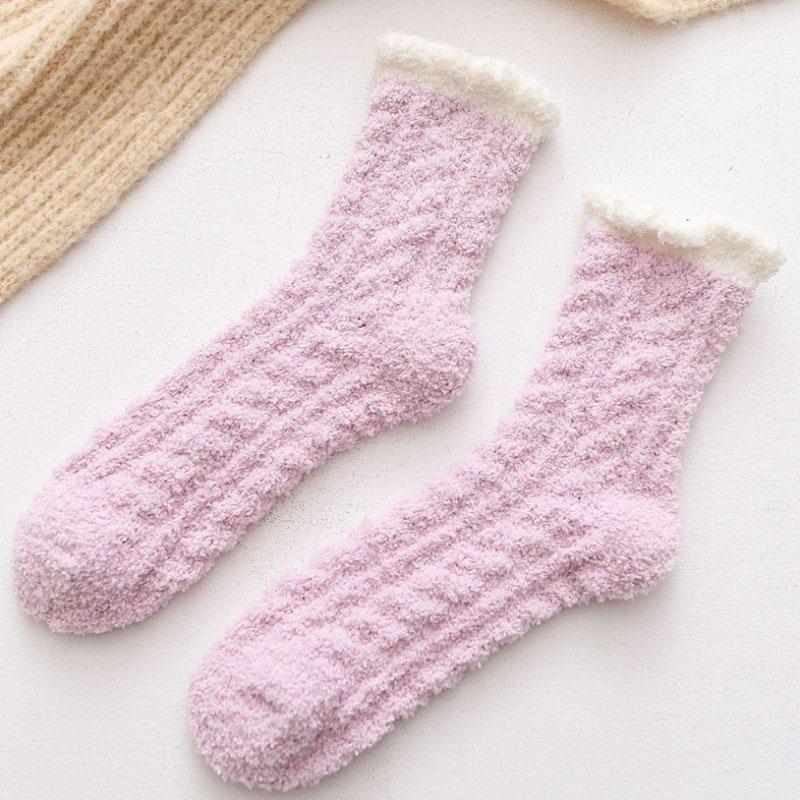 Chaussettes Chaudes en Laine