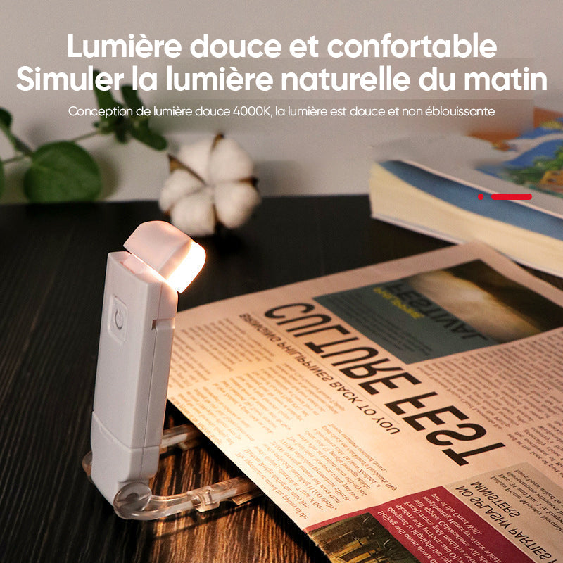 Lampe de lecture rechargeable