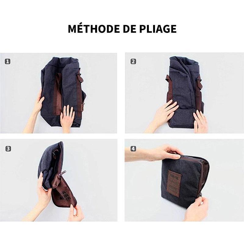 Sac De Voyage Pliable Unisexe