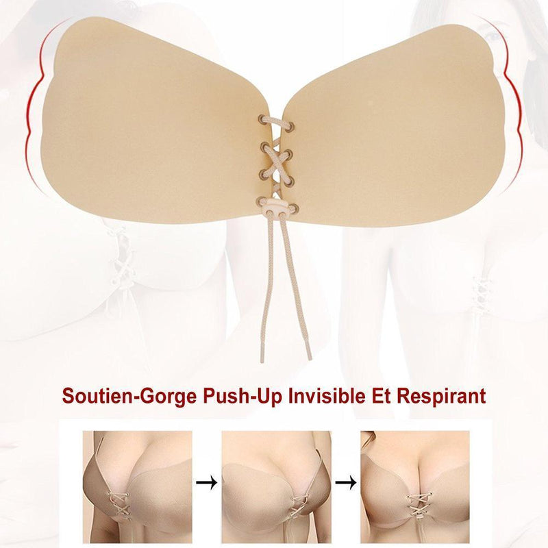 PRO Soutien-Gorge Push-Up Invisible Et Respirant