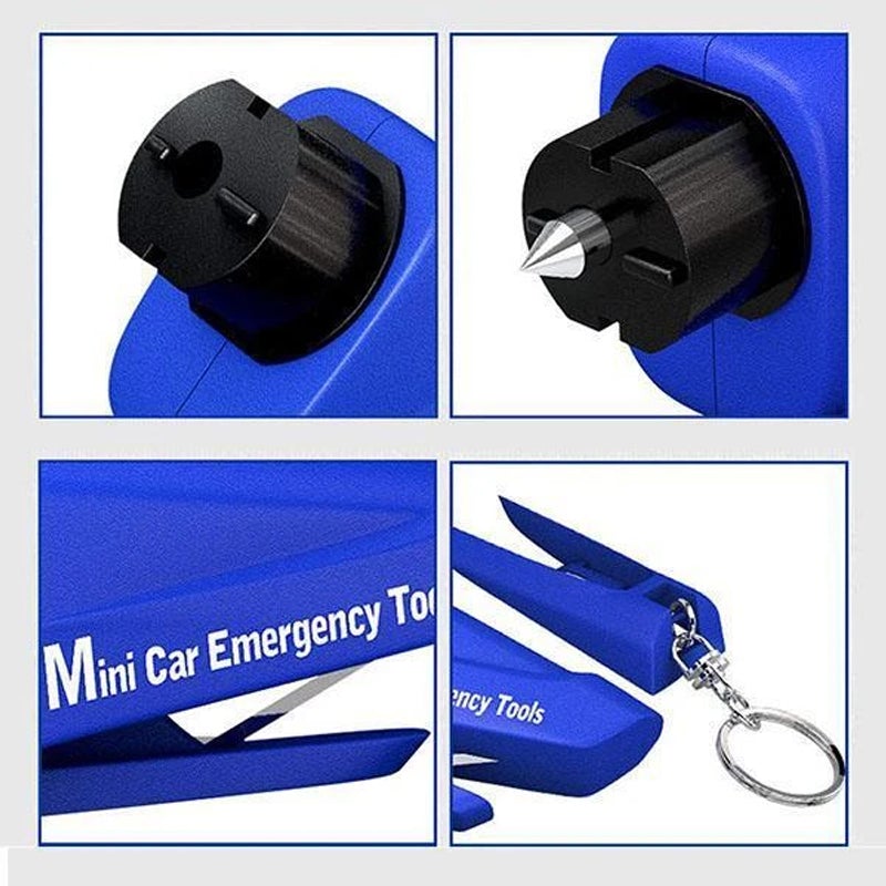 Mini outil d'urgence multifonction pour voiture