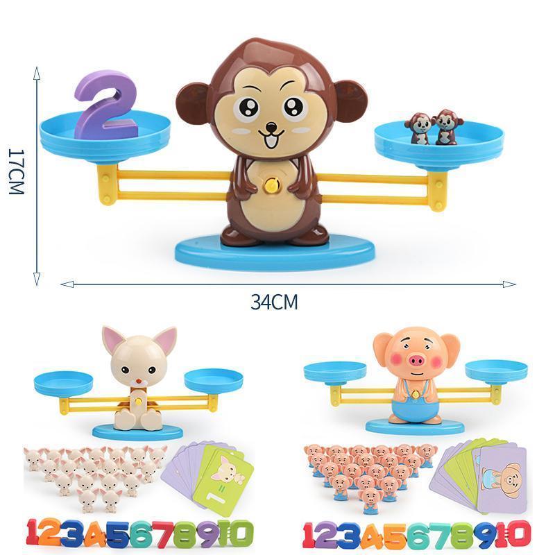 Jeu de Singe Balance Cool Mathématique