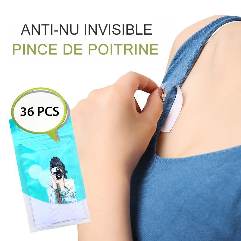 Patch invisible pour la poitrine anti-nu (36 pièces)