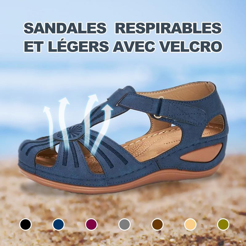 Plusgenial™ SANDALES  RESPIRABLES ET LÉGERS AVEC VELCRO POUR FEMMES