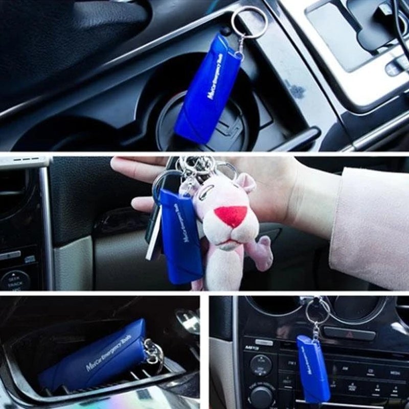 Mini outil d'urgence multifonction pour voiture